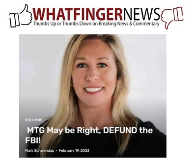 Whatfinger Top Rated Article March 2023